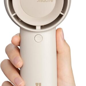 JISULIFE 4000mAh Portable Turbo Handheld Mini Fan (5 Speeds)